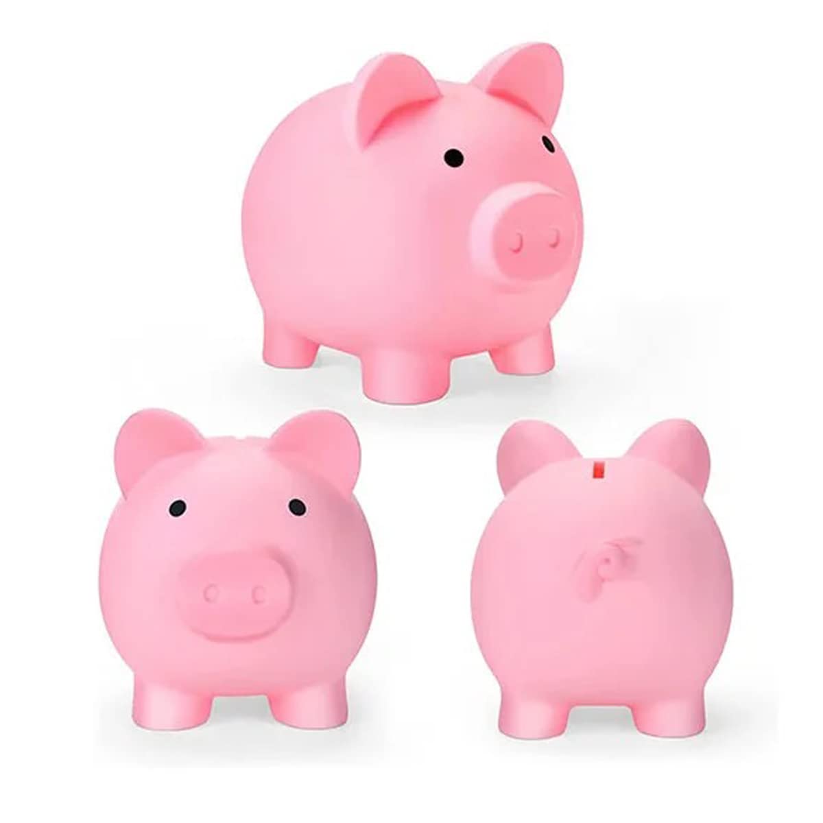 Hucha cerdita rosa – Dinero bien guardado con cara simpática