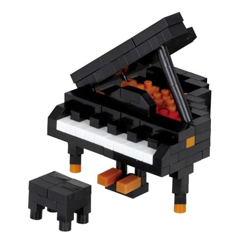 Piano de cola en miniatura Nanoblock – Musicalidad en formato micro