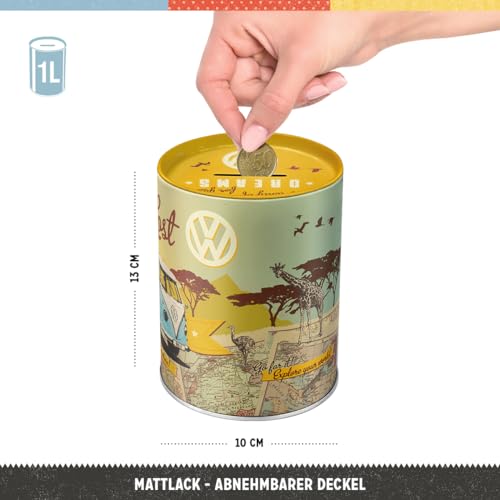 Hucha furgoneta vintage “Get Lost” – Ahorra para perderte