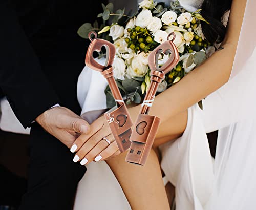 USB llave corazón vintage – Para guardar lo que de verdad importa