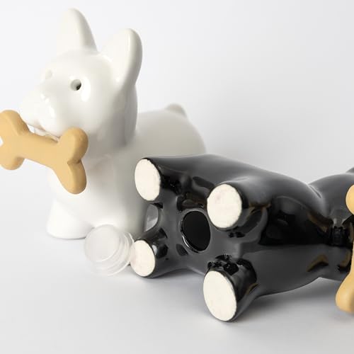 Set salero y pimentero perros – Un par de sabuesos que alegran tu mesa