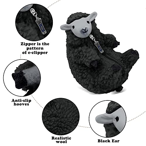Peluche oveja negra desmontable – Una esquila con mucho carácter