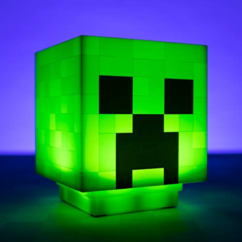 Lámpara Creeper – Iluminación Minecraft con pixel glow