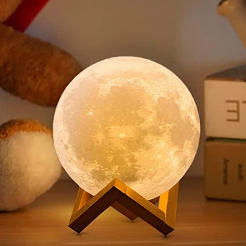 Lámpara luna 3D – Una esfera para soñar despierto