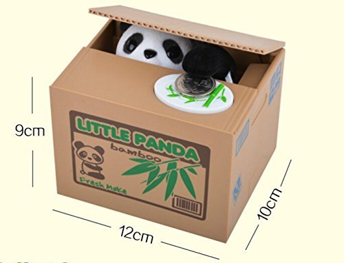 Hucha panda robamonedas – Ahorra con una garra adorable