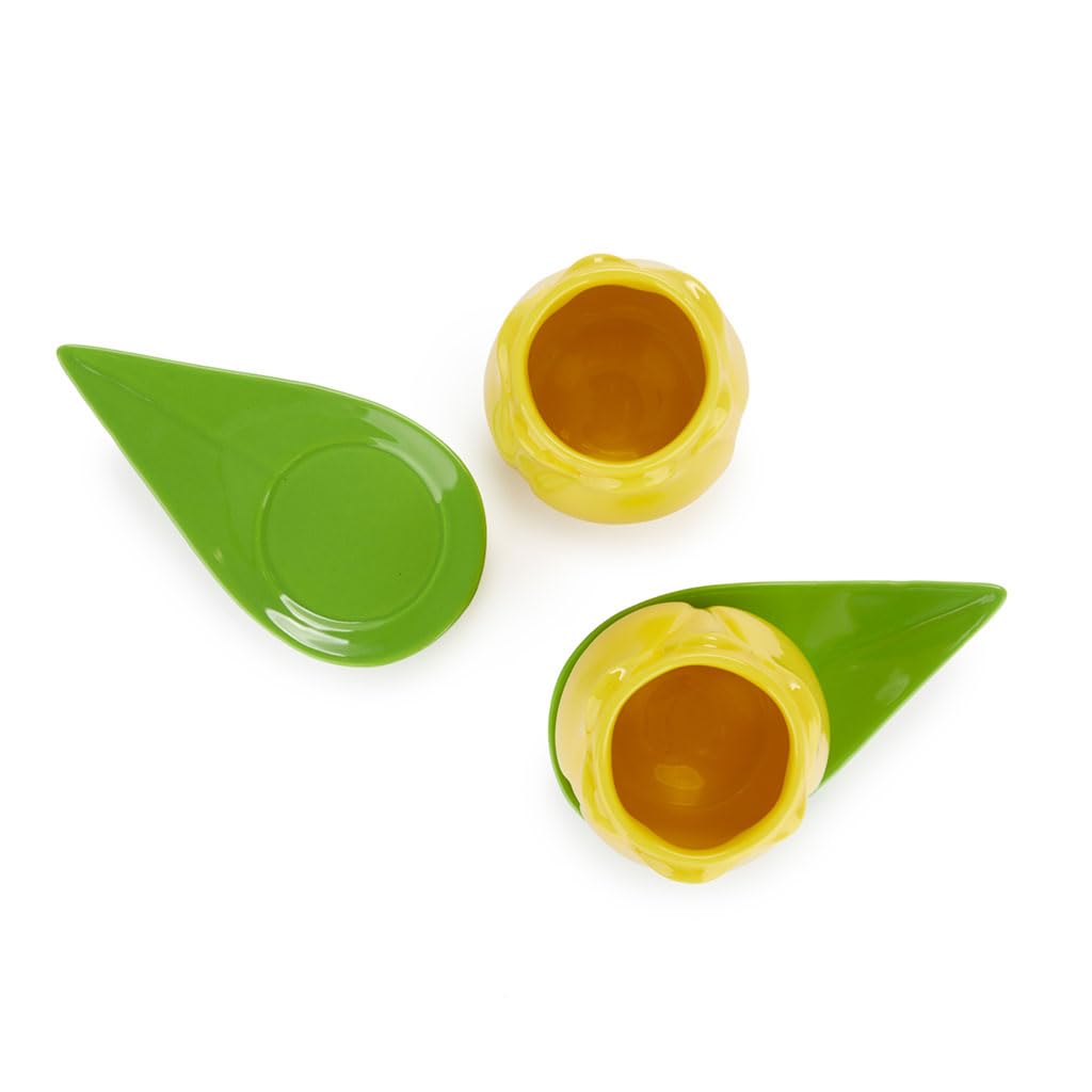 Café tulip – Set de tazas con forma de tulipán