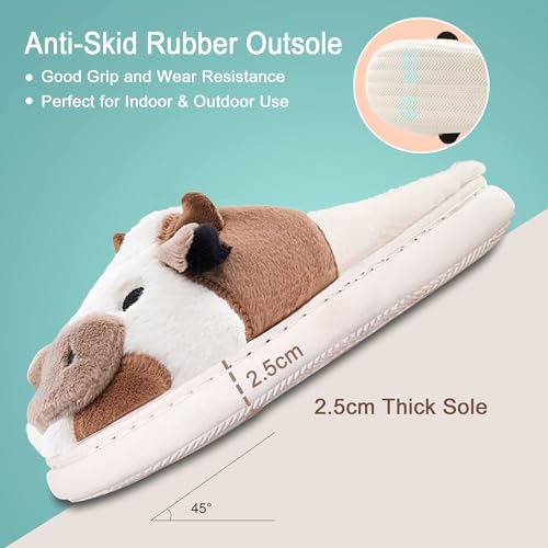 Zapatillas vaca – Muuuuy calentitas y divertidas