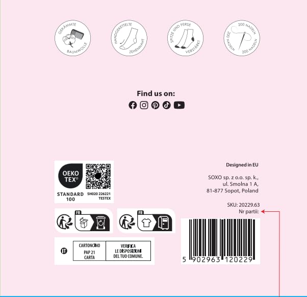 Calcetines de cigüeña – Un detalle tierno para grandes momentos