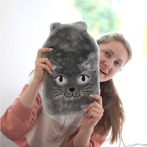 Bolsa de agua caliente gato – Mimos y calor para tu invierno