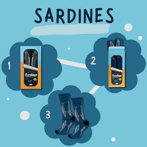 Calcetines caña de pescar – Estilo con sedal incluido