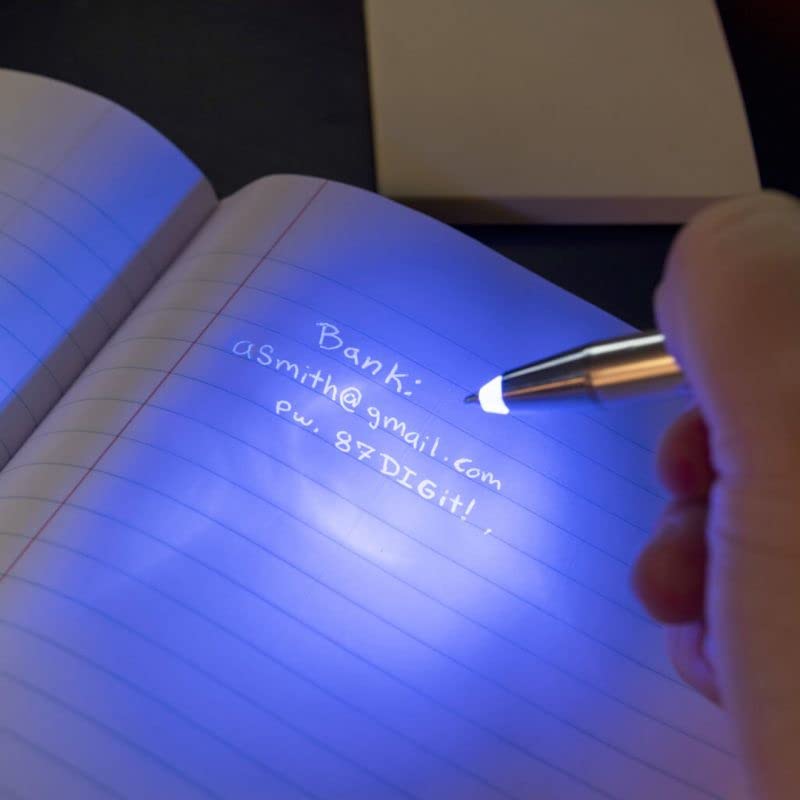 Pluma invisible – Escribe mensajes secretos con luz