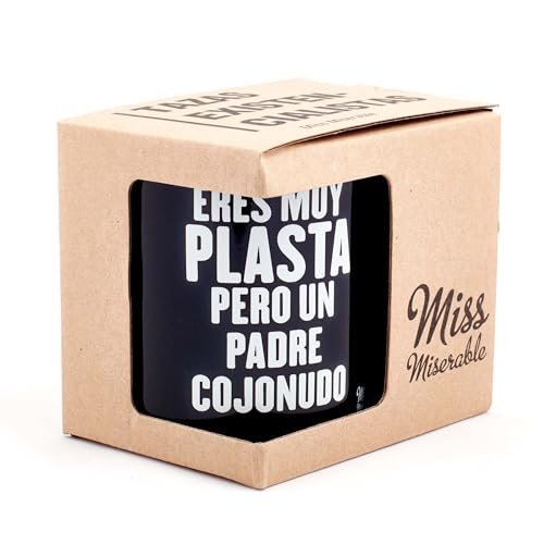 Te quiero, pesado – Taza con humor negro para padres