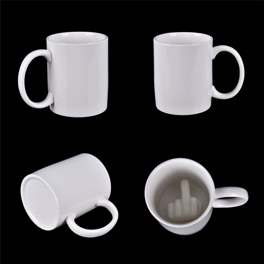 Taza dedo rebelde 3D – Para desayunos sin filtro