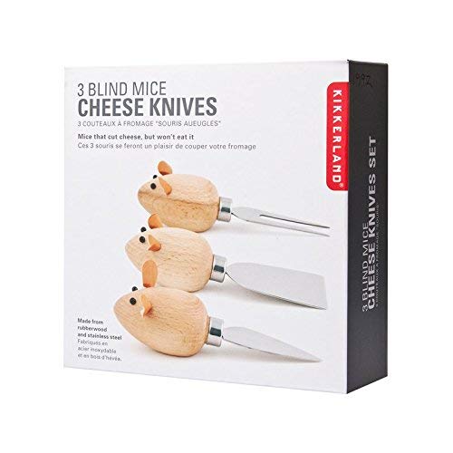 Ratones afilados – Set de cuchillos para queso