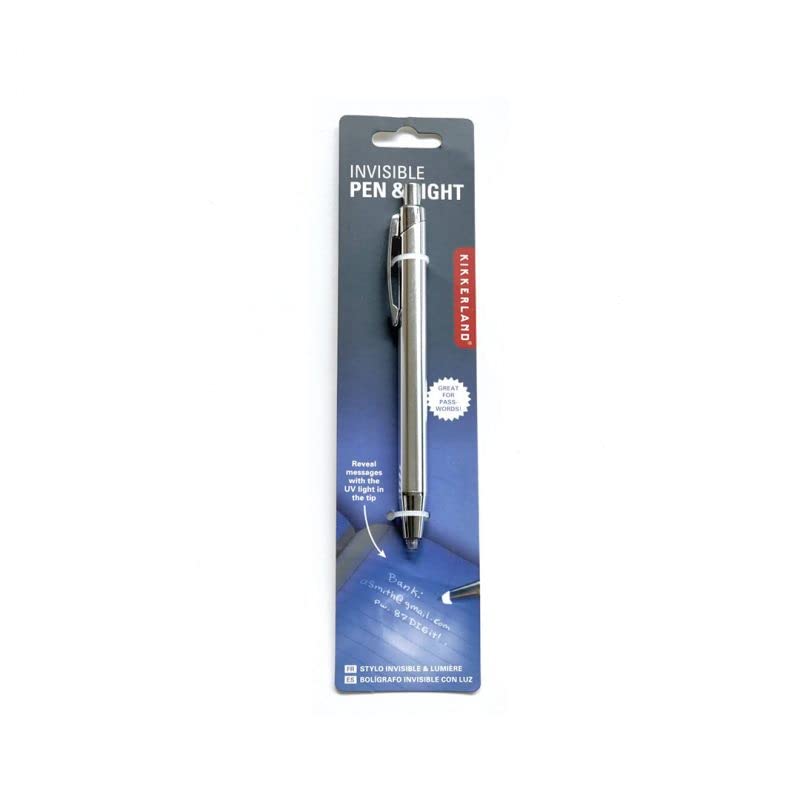 Pluma invisible – Escribe mensajes secretos con luz