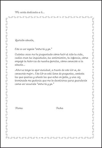 Querido abuelo – Entre tú y yo, un libro para atesorar recuerdos