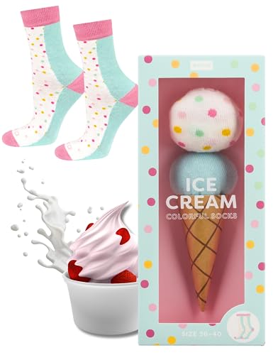 Calcetines de helado – Dulzura y color en cada paso