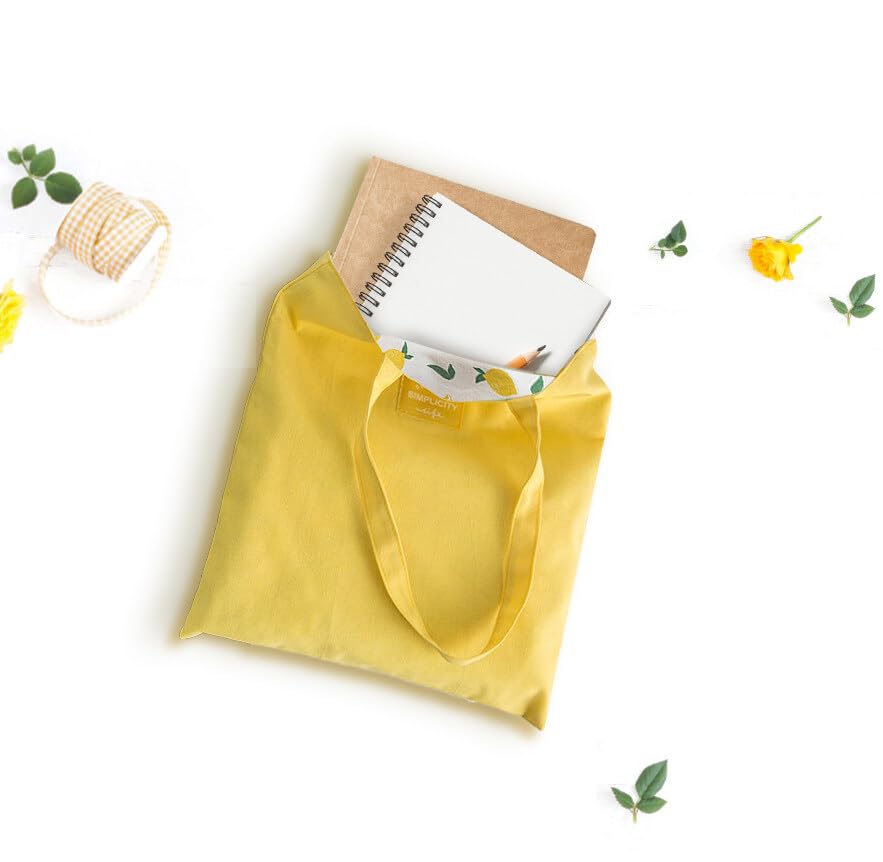 Tote bag reversible limón – Dos caras, mil planes