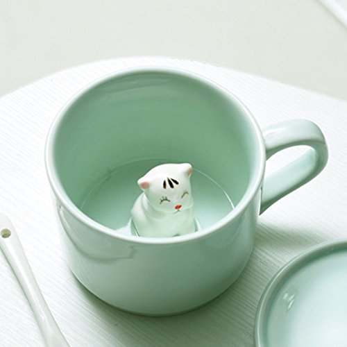 Taza con gato oculto – Sorpresa felina en cada sorbo