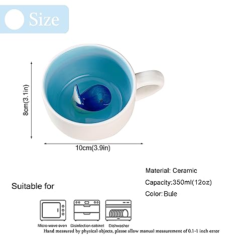 Taza con ballena – Un océano en cada café