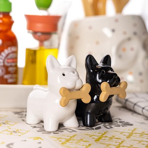 Set salero y pimentero perros – Un par de sabuesos que alegran tu mesa