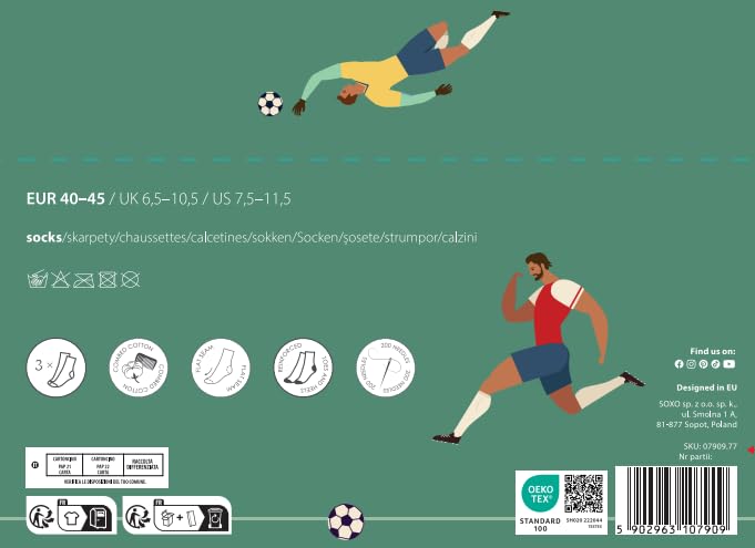 Calcetines de fútbol – Siente la emoción del estadio en cada pisada