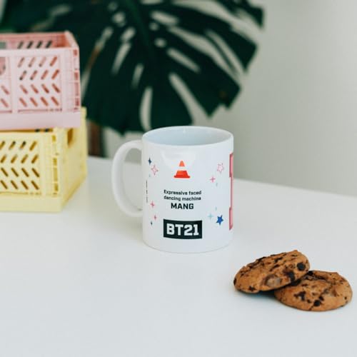 Taza Mang BT21 – El ritmo del café con mucho corazón