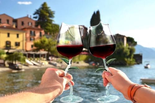 Copas de vino en forma de rosa – Brinda con flores que no se marchitan