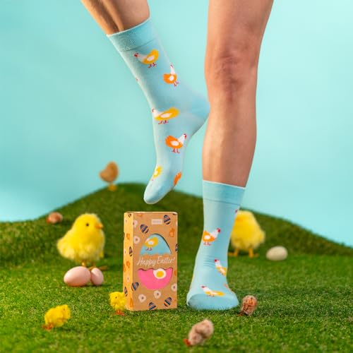Calcetines huevo de Pascua – Para una primavera calentita