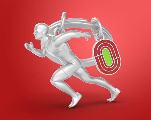 Llavero atletismo – Velocidad que se lleva en el bolsillo