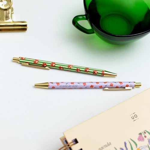 Set de bolígrafos “El arte de vivir” – Escribe con estilo, respira con sentido Cada