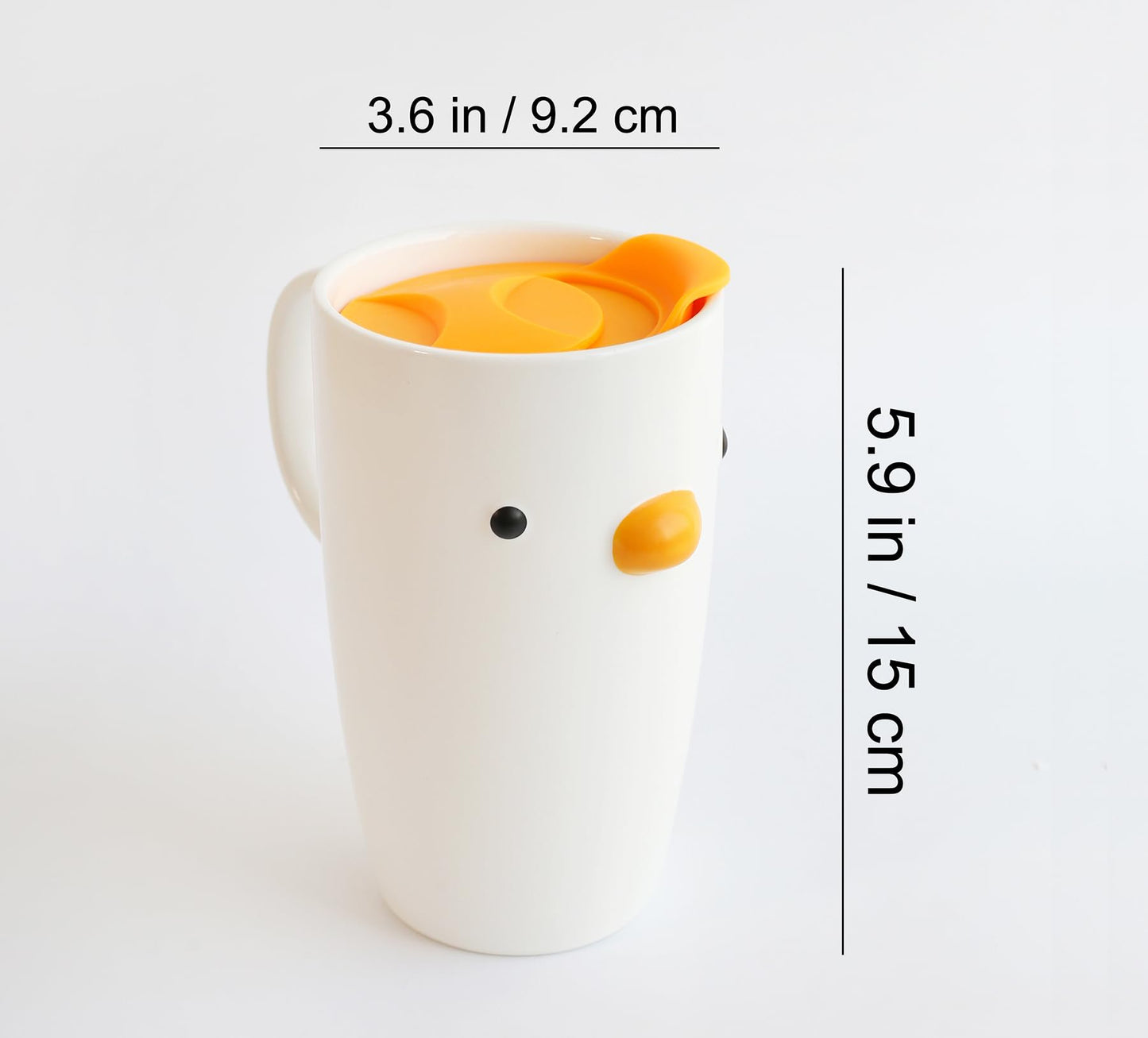 Taza pato – Café con forma divertida y pico incluido