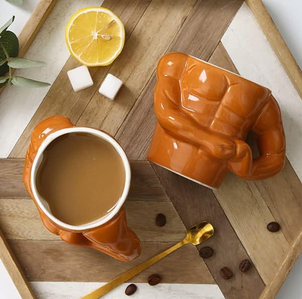 Taza musculosa – Café con cuerpo, literal