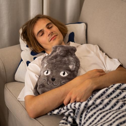 Bolsa de agua caliente gato – Mimos y calor para tu invierno