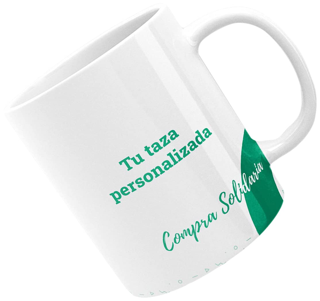Taza personalizada solidaria – Tu foto, tu mensaje, su futuro
