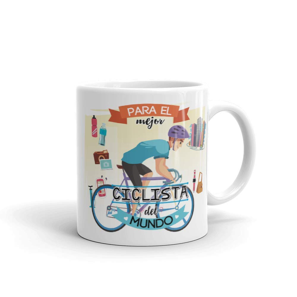 Para el mejor ciclista del mundo – Taza para pedalear con orgullo