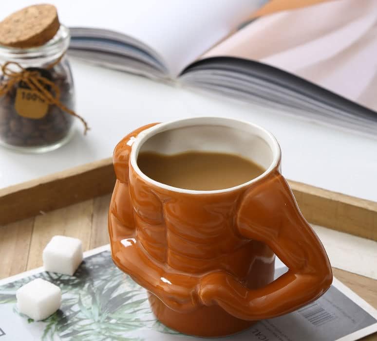 Taza musculosa – Café con cuerpo, literal
