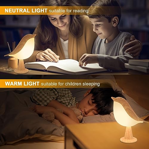 Lámpara LED Pájaro Difusor – Luz portátil y aromática para cualquier rincón