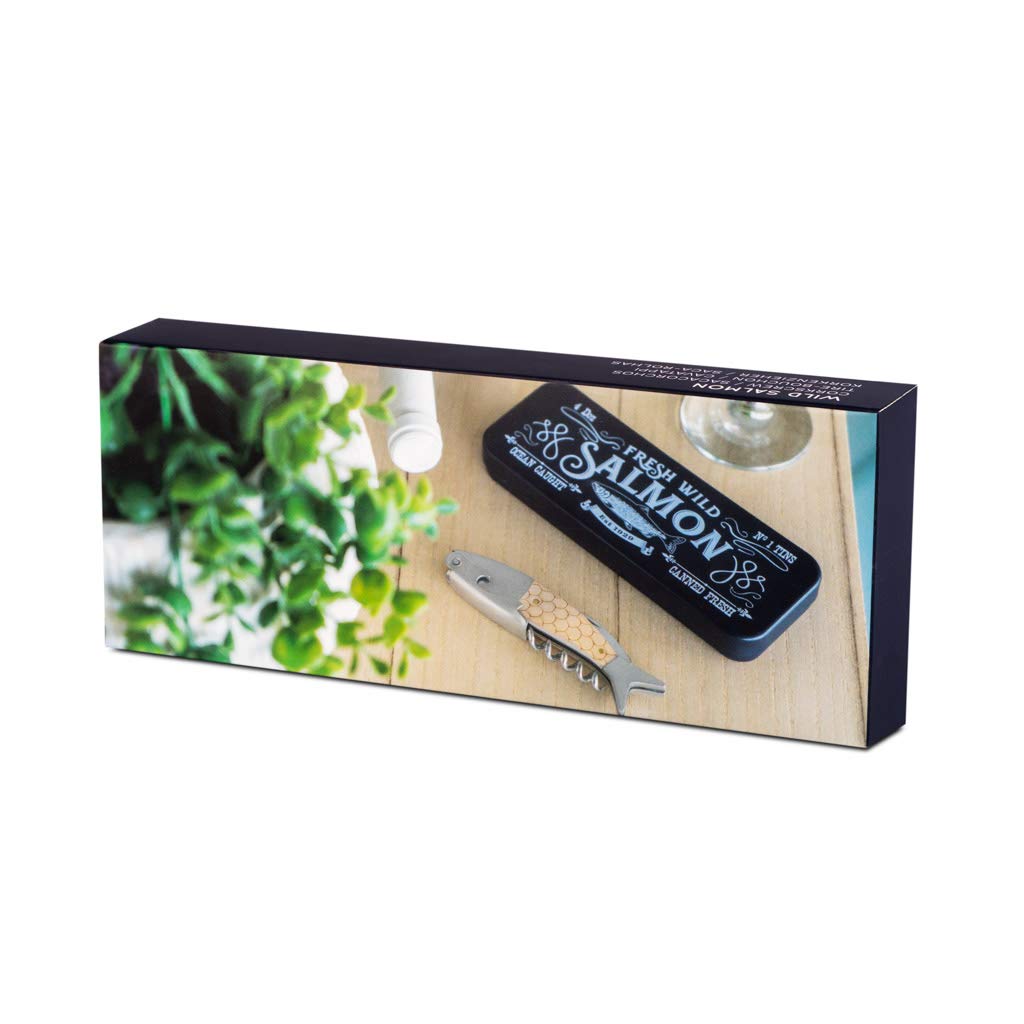 Sacacorchos Wild Salmon – Nada contracorriente, brinda a favor