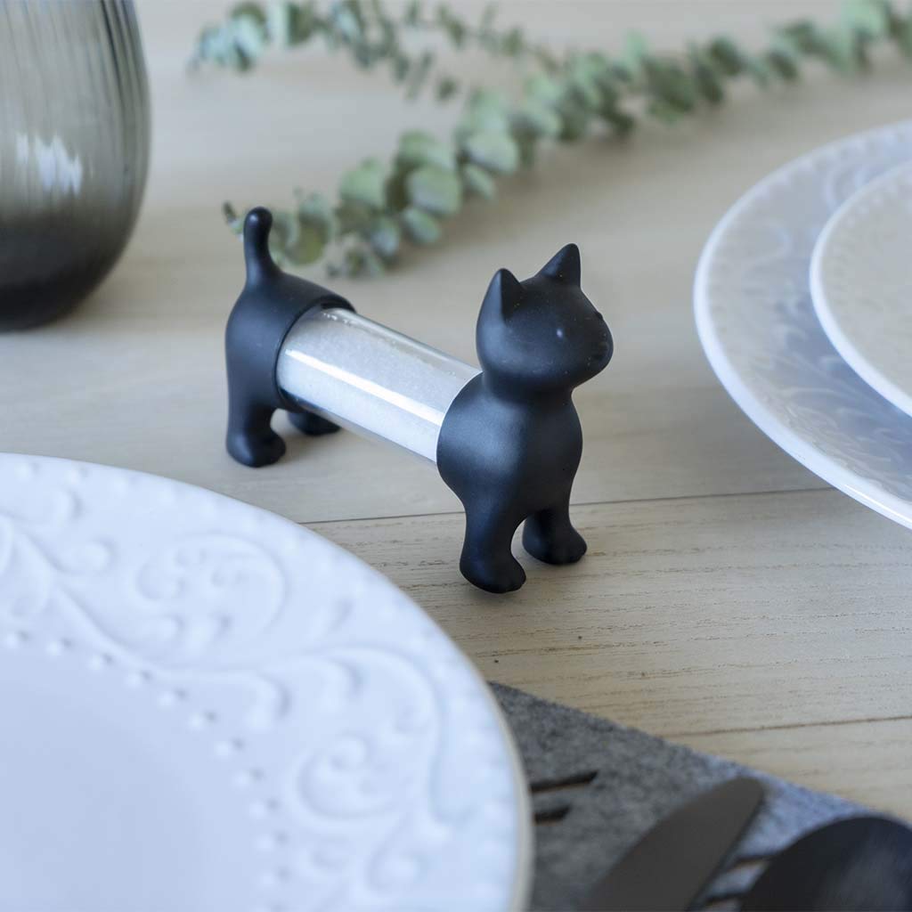 Palillero gato – Uñas fuera, palillos dentro