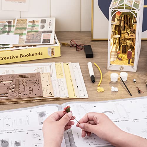 Book Nook casita iluminada – Crea un refugio de cuentos