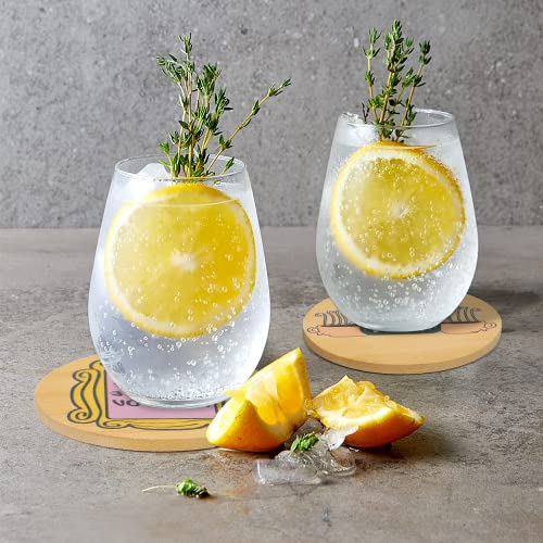 Posavasos Friends (6 piezas) – Langosta, sofá y nostalgia en cada sorbo