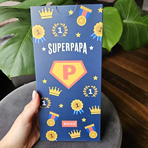Calcetines "Super Papá" – Héroe de pies a cabeza