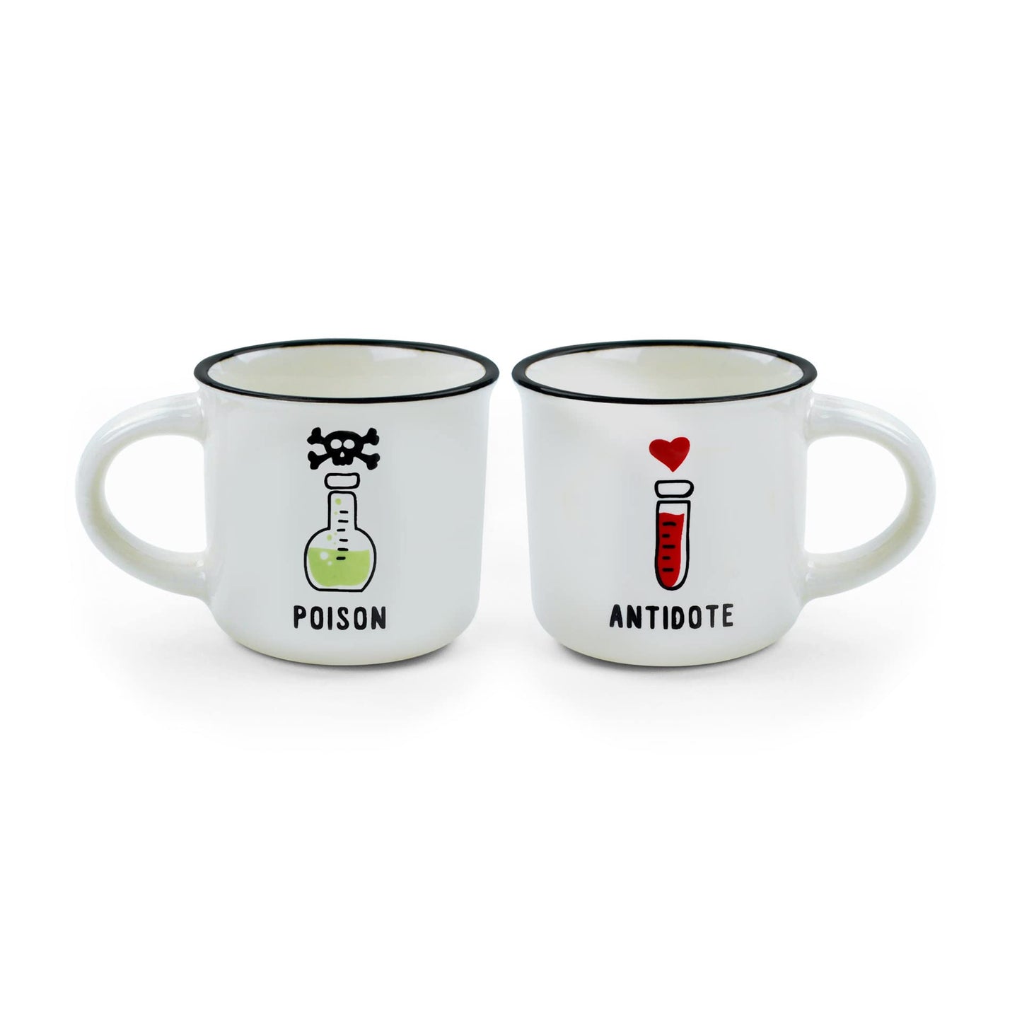 Set espresso Poison & Antidote – Amor tóxico en su punto justo