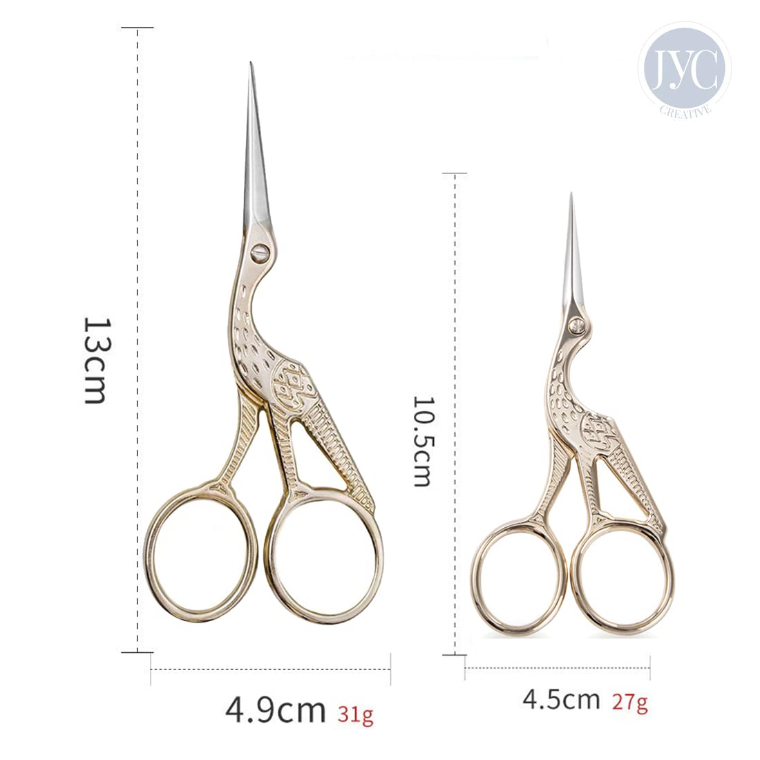 Tijeras de cigüeña vintage – Elegancia en cada corte