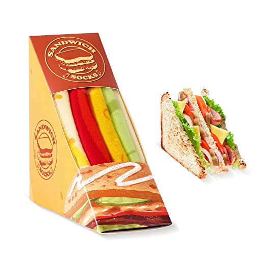 Calcetines sándwich – ¡Con extra de humor y color!