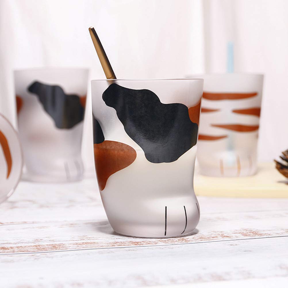 Taza de cristal pata de gato – El café más tierno deja huella