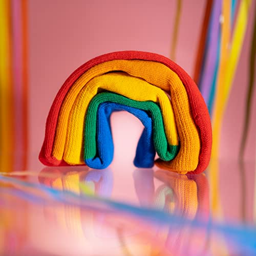 Calcetines arcoíris – Camina con todo el color del orgullo