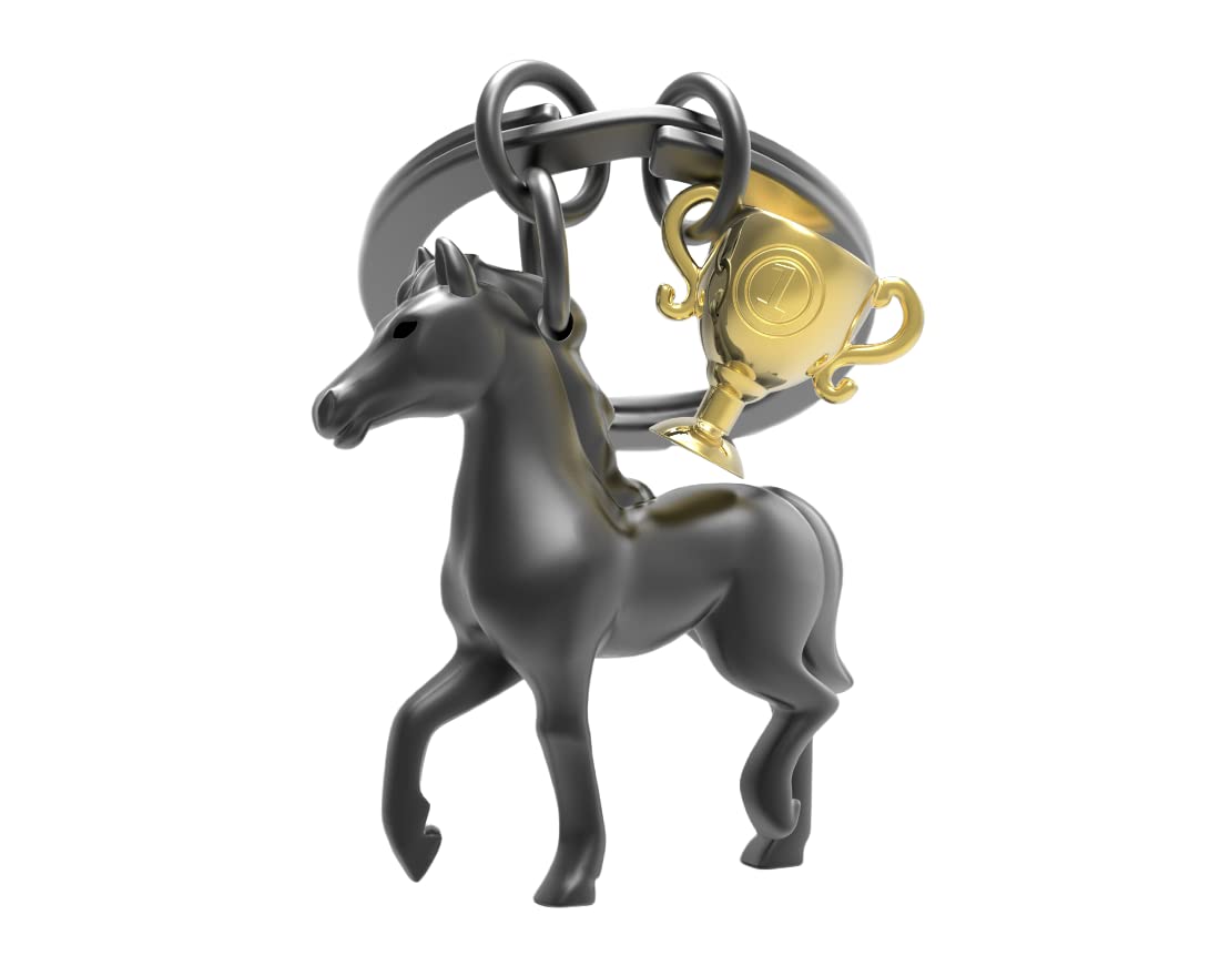 Llavero caballo y trofeo – Espíritu ecuestre en tus llaves