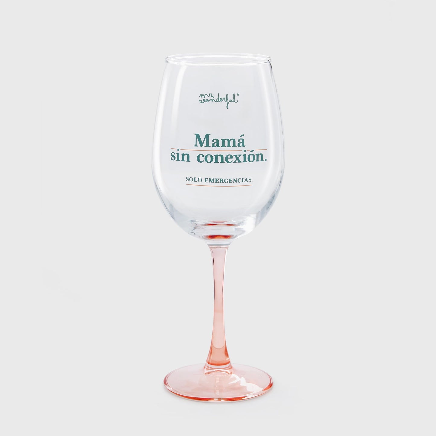 Copa “Mamá sin conexión” – Solo responde al vino